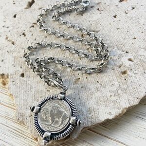 Buffalo necklace